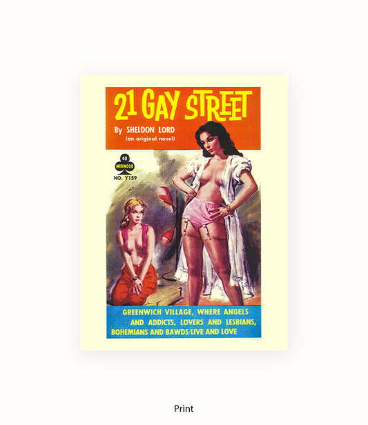 21 Gay Street Art Print