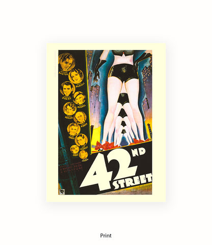 42nd  Street  Art Print