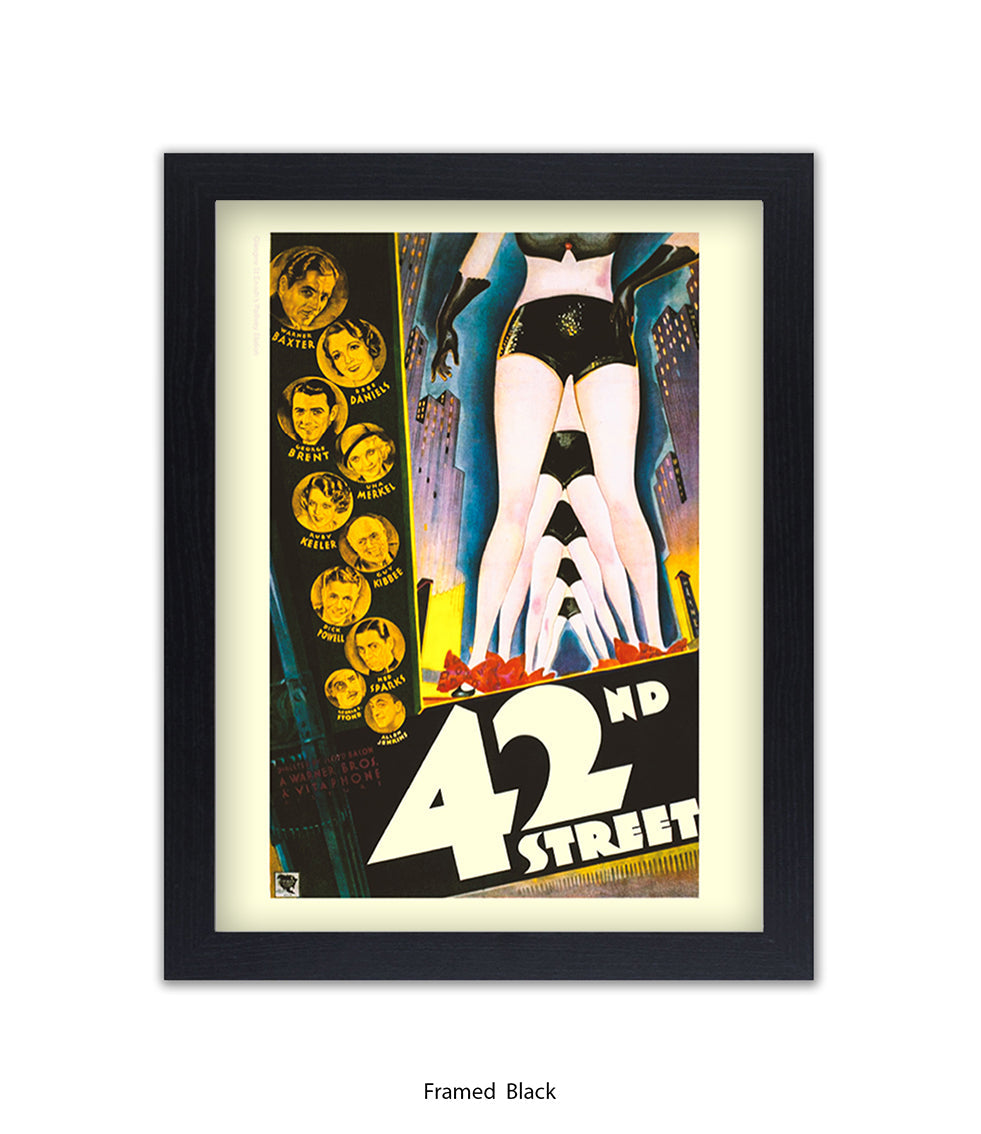 42nd  Street  Art Print