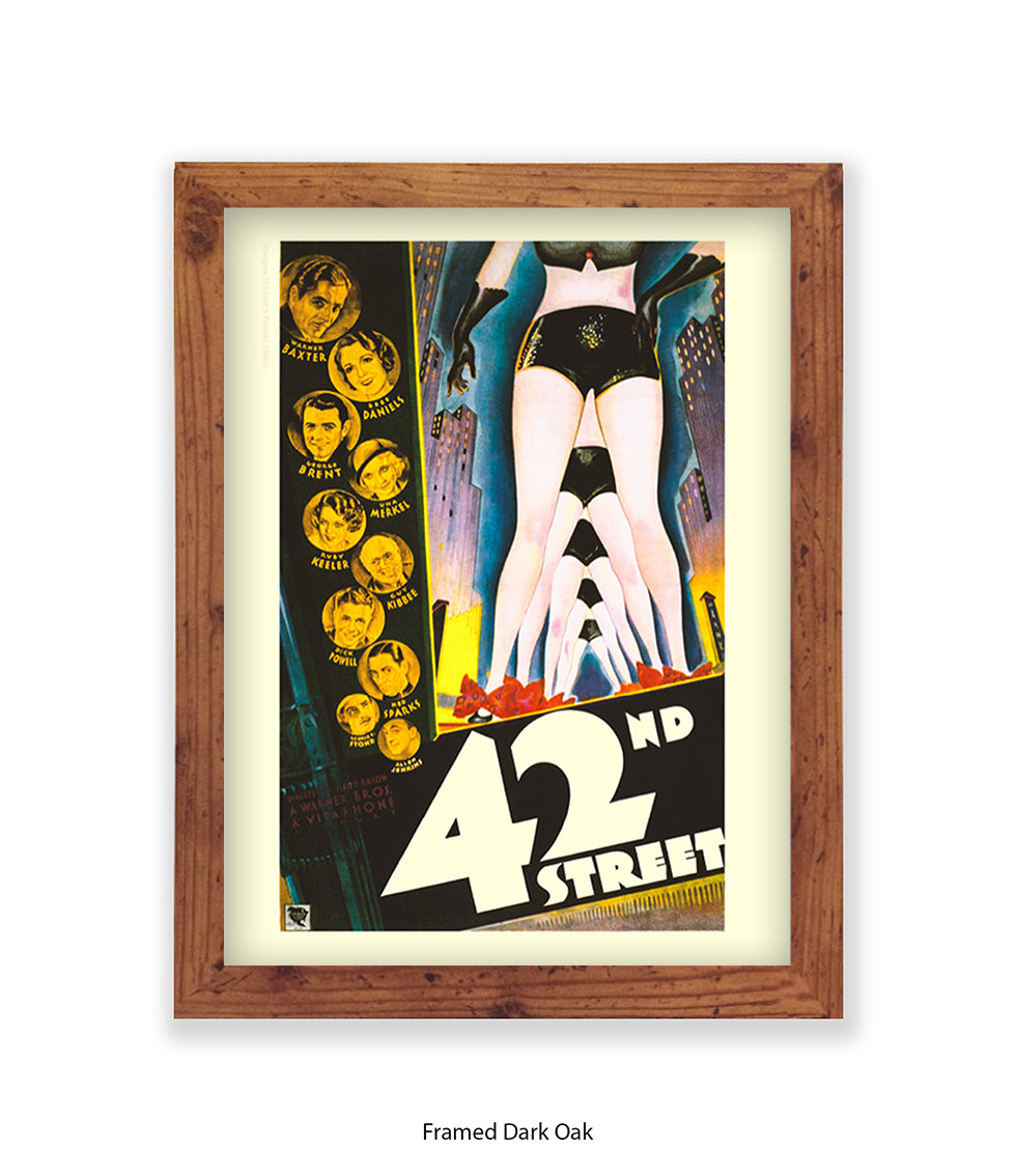 42nd  Street  Art Print