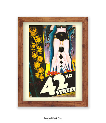 42nd  Street  Art Print