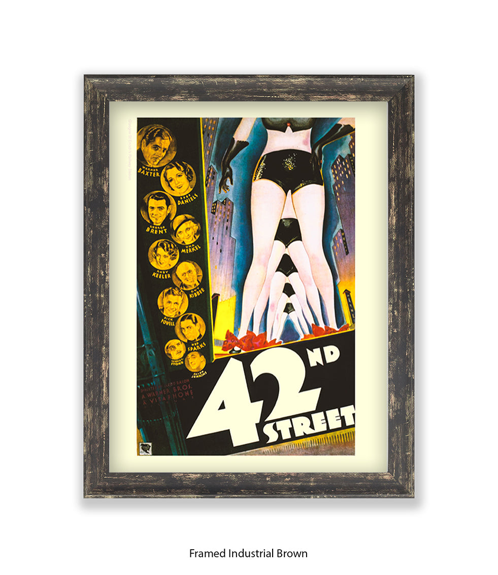 42nd  Street  Art Print