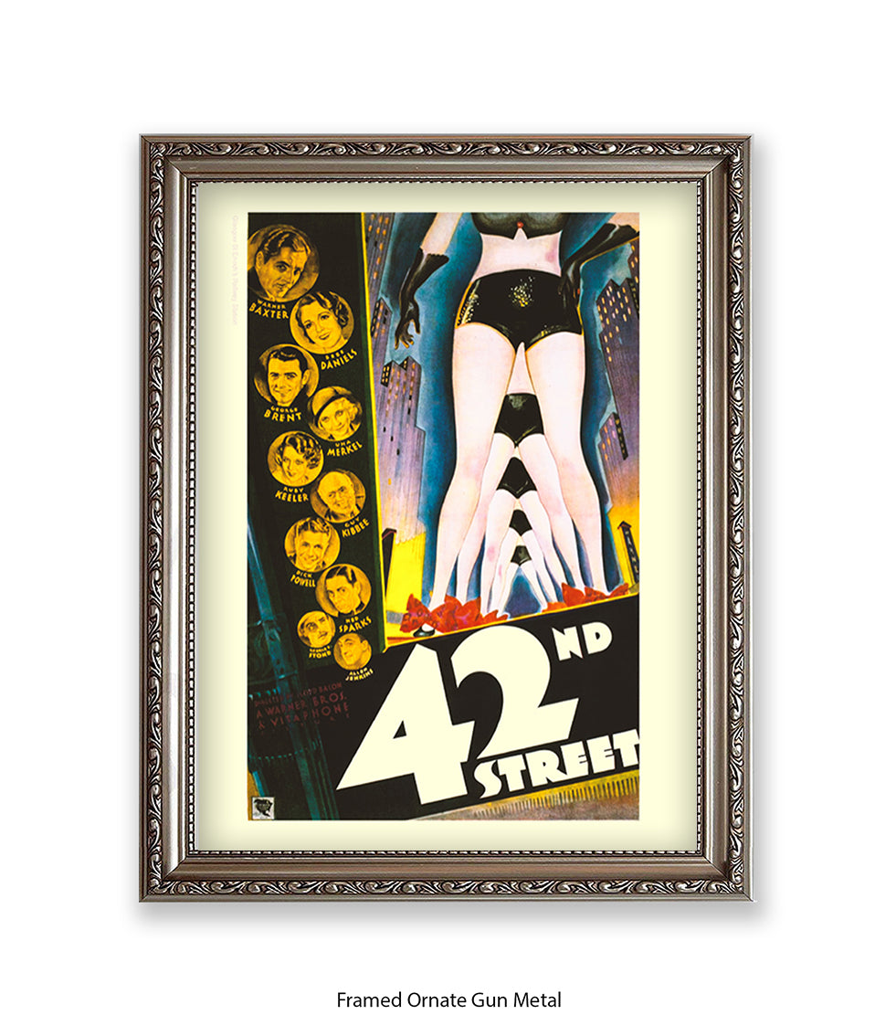 42nd  Street  Art Print