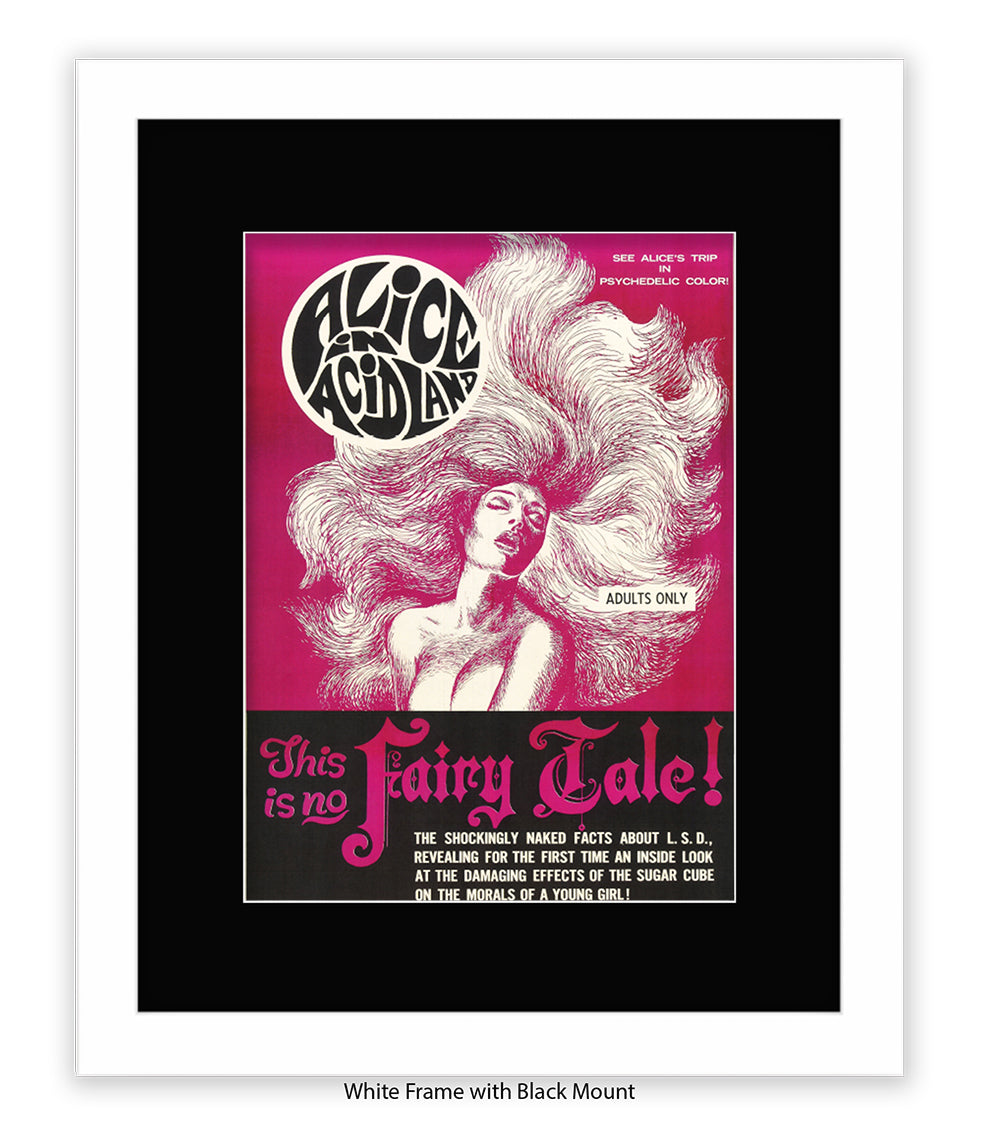Alice In Acidland Art Print