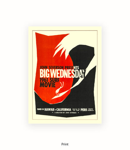 Big Wednesday Art Print