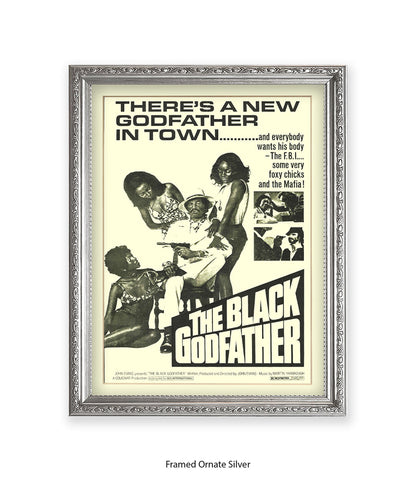 Black Godfather Art Print