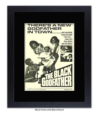 Black Godfather Art Print