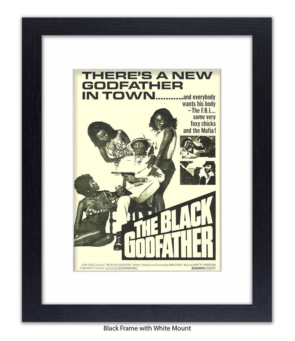 Black Godfather Art Print