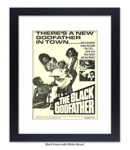 Black Godfather Art Print