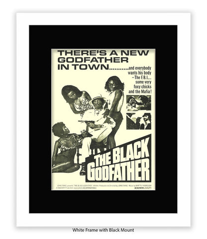 Black Godfather Art Print