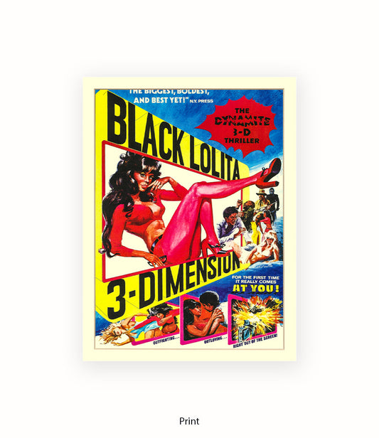 Black Lolita Art Print