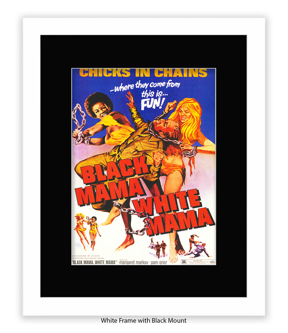 Black Mama  White Mama Art Print