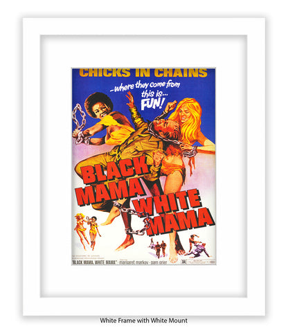 Black Mama  White Mama Art Print