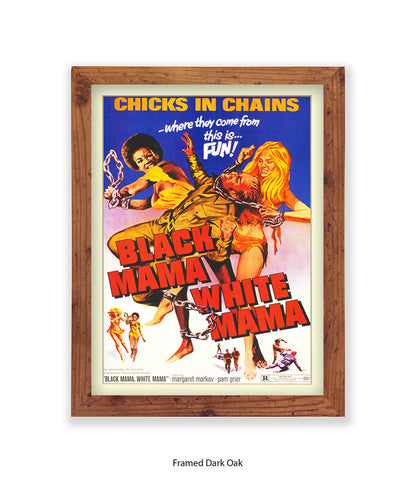 Black Mama  White Mama Art Print