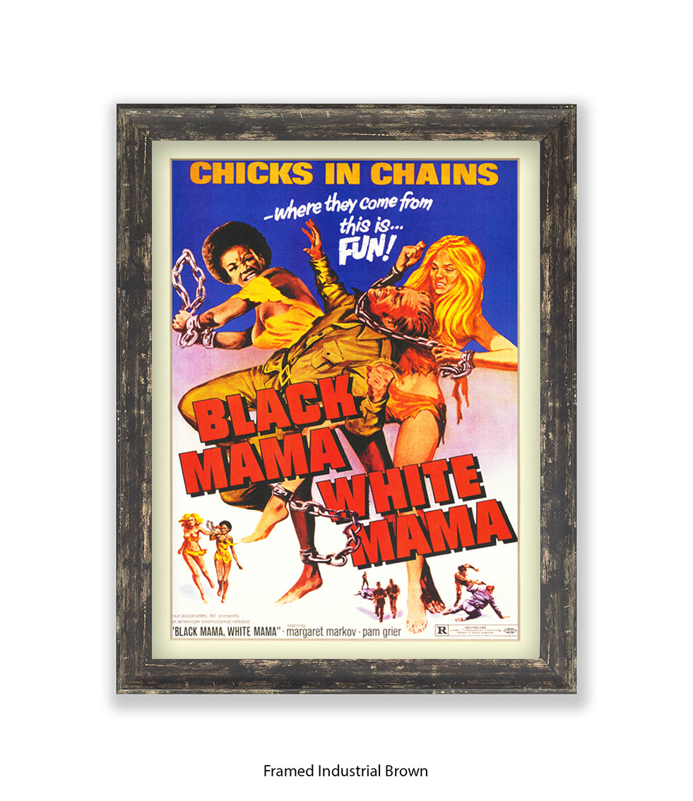 Black Mama  White Mama Art Print
