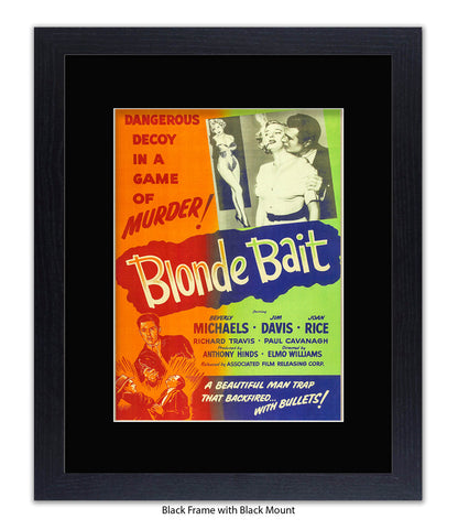 Blonde Bait Art Print