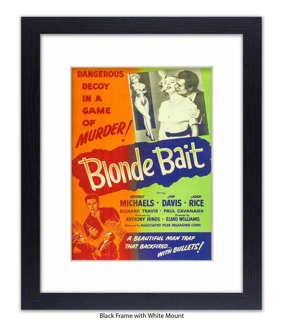 Blonde Bait Art Print