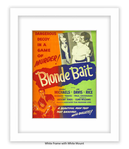 Blonde Bait Art Print