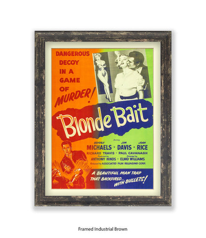 Blonde Bait Art Print