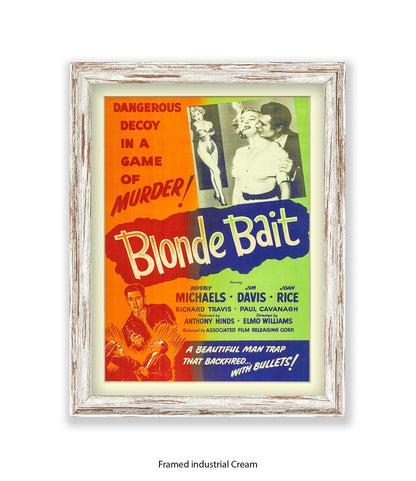 Blonde Bait Art Print