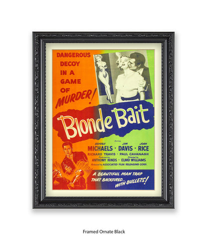 Blonde Bait Art Print