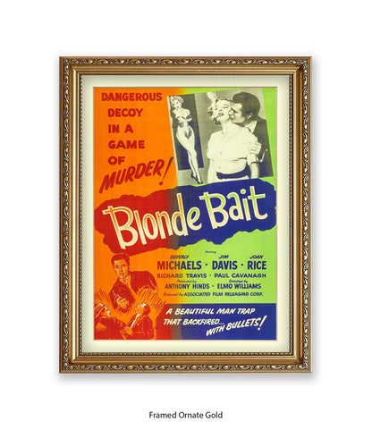 Blonde Bait Art Print