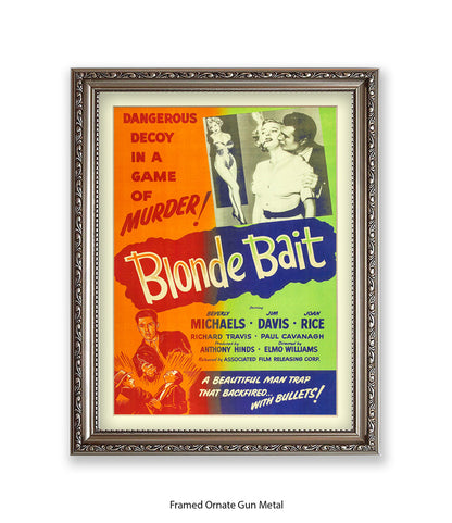 Blonde Bait Art Print