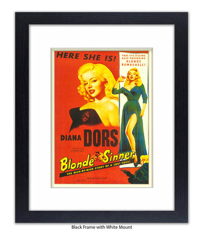 Blonde Sinner Art Print