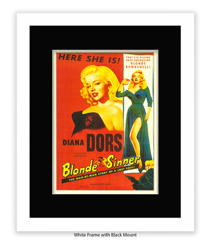 Blonde Sinner Art Print