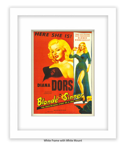Blonde Sinner Art Print