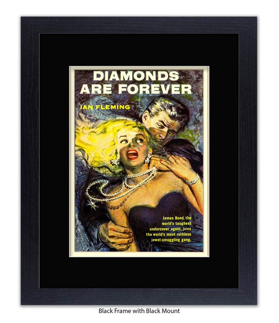 Diamonds Are Forever Art Print
