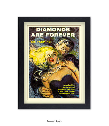 Diamonds Are Forever Art Print