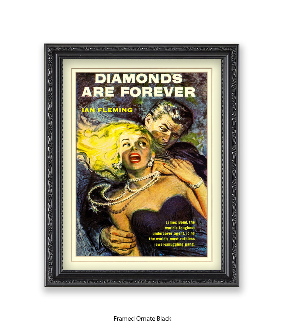 Diamonds Are Forever Art Print