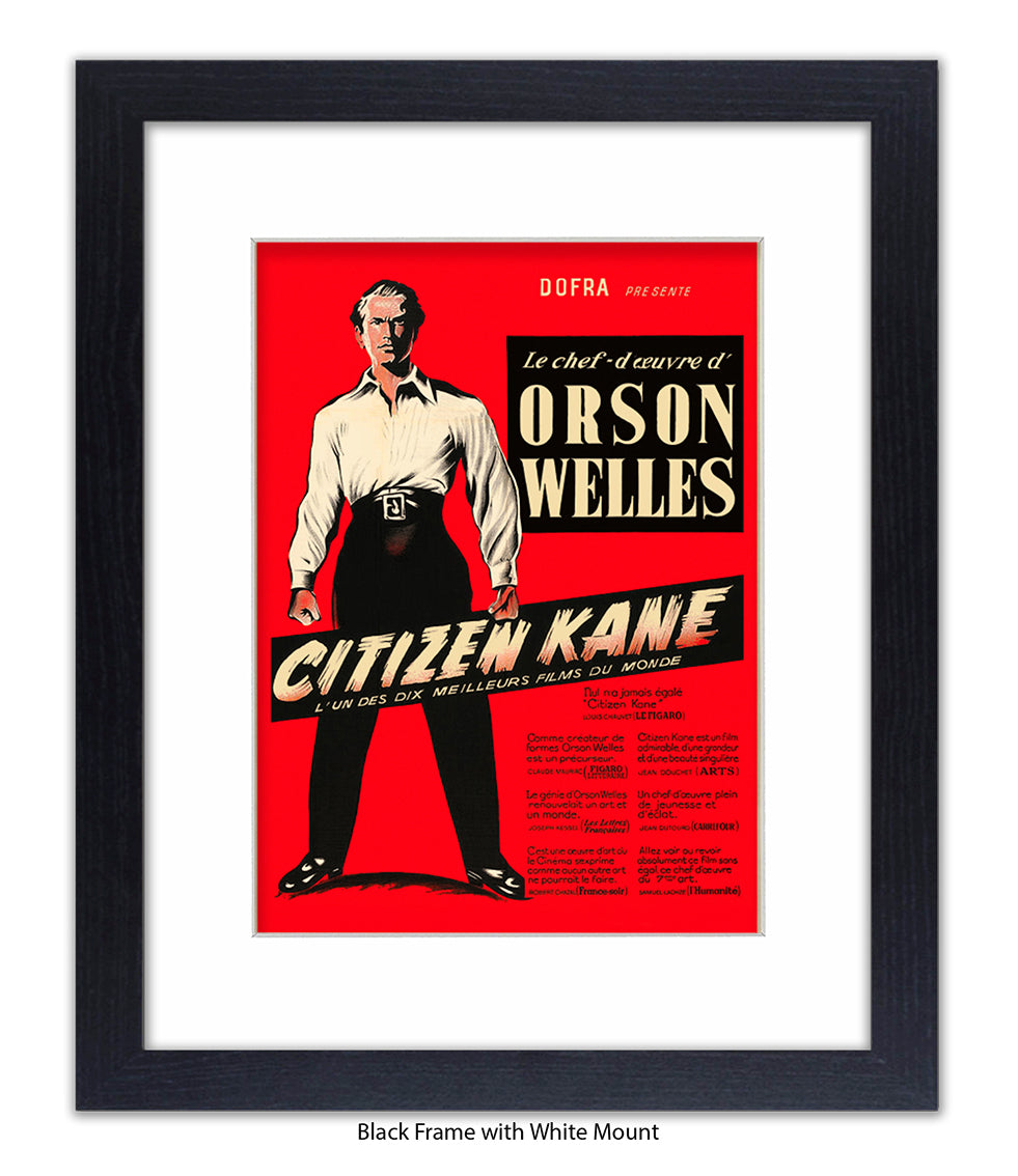 Citizen Kane French Art Print
