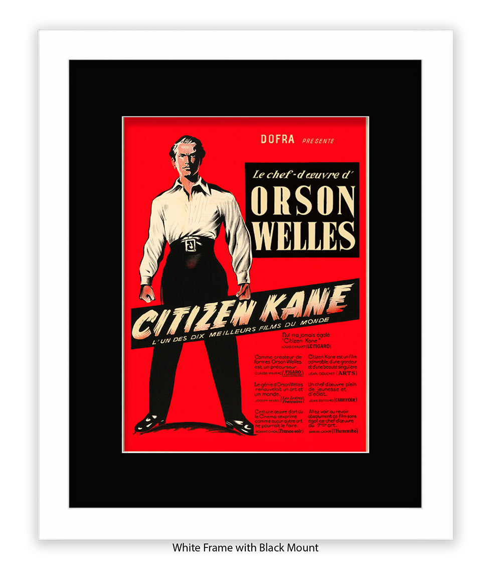Citizen Kane French Art Print