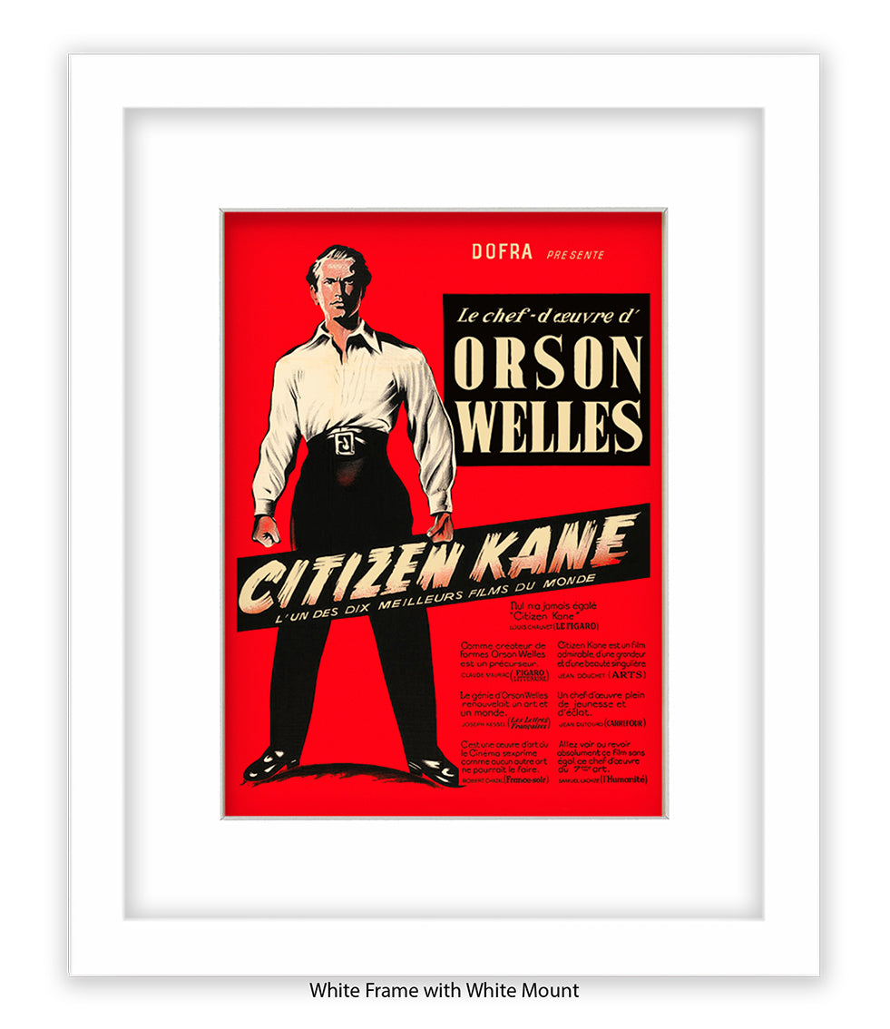 Citizen Kane French Art Print