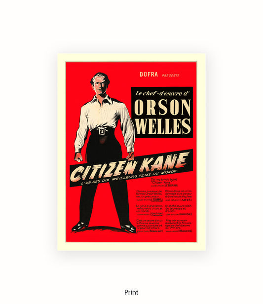 Citizen Kane French Art Print