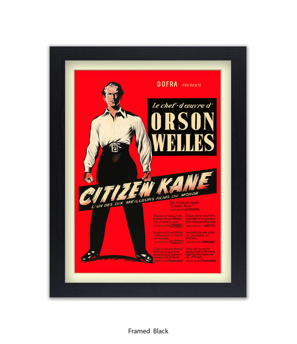 Citizen Kane French Art Print