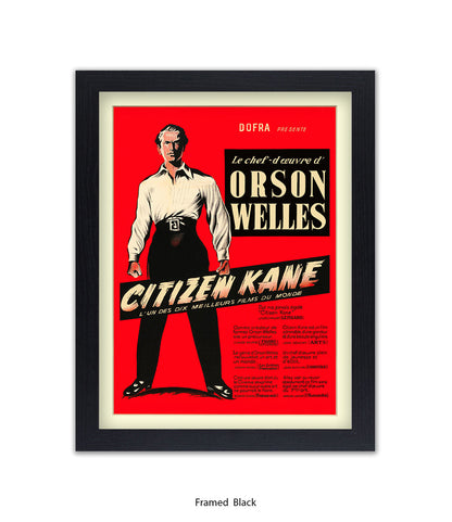 Citizen Kane French Art Print