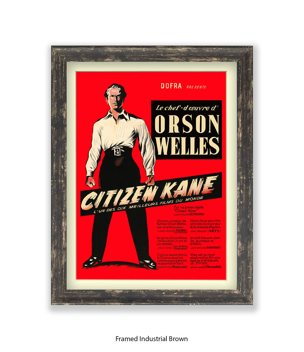 Citizen Kane French Art Print