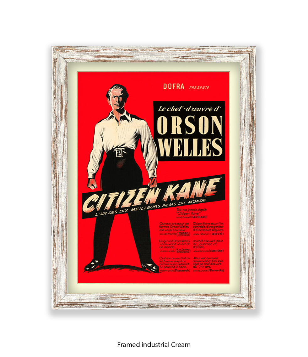 Citizen Kane French Art Print