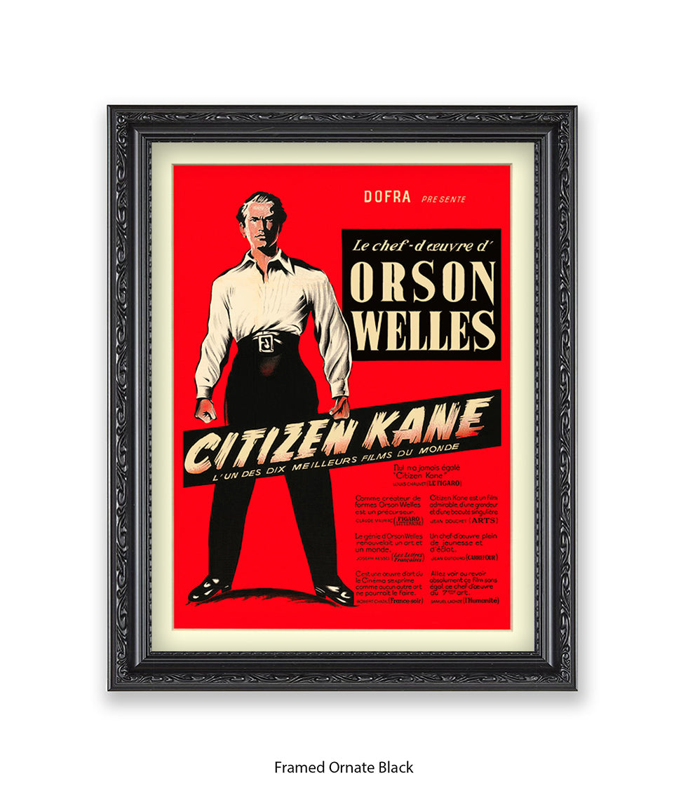 Citizen Kane French Art Print