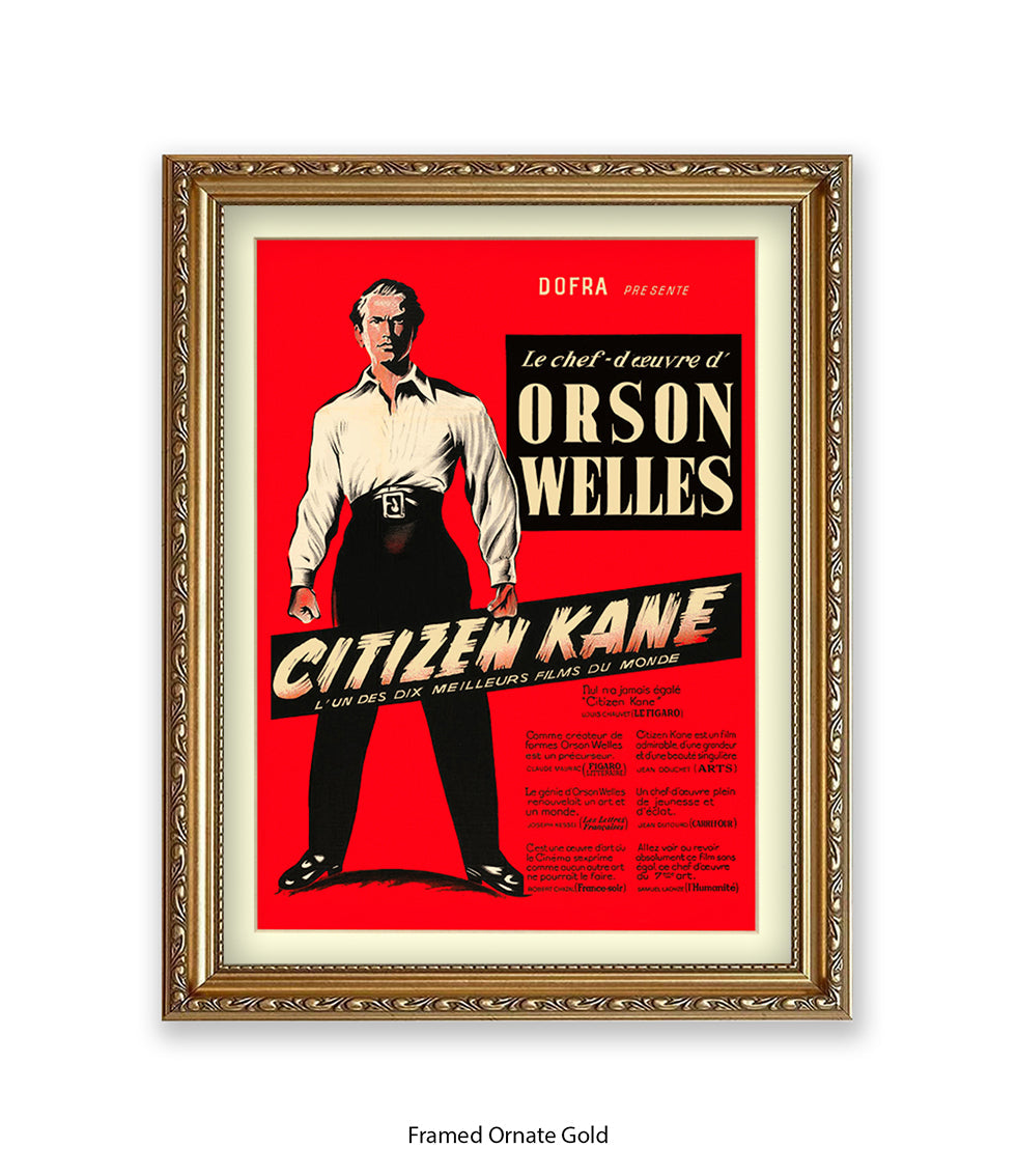 Citizen Kane French Art Print