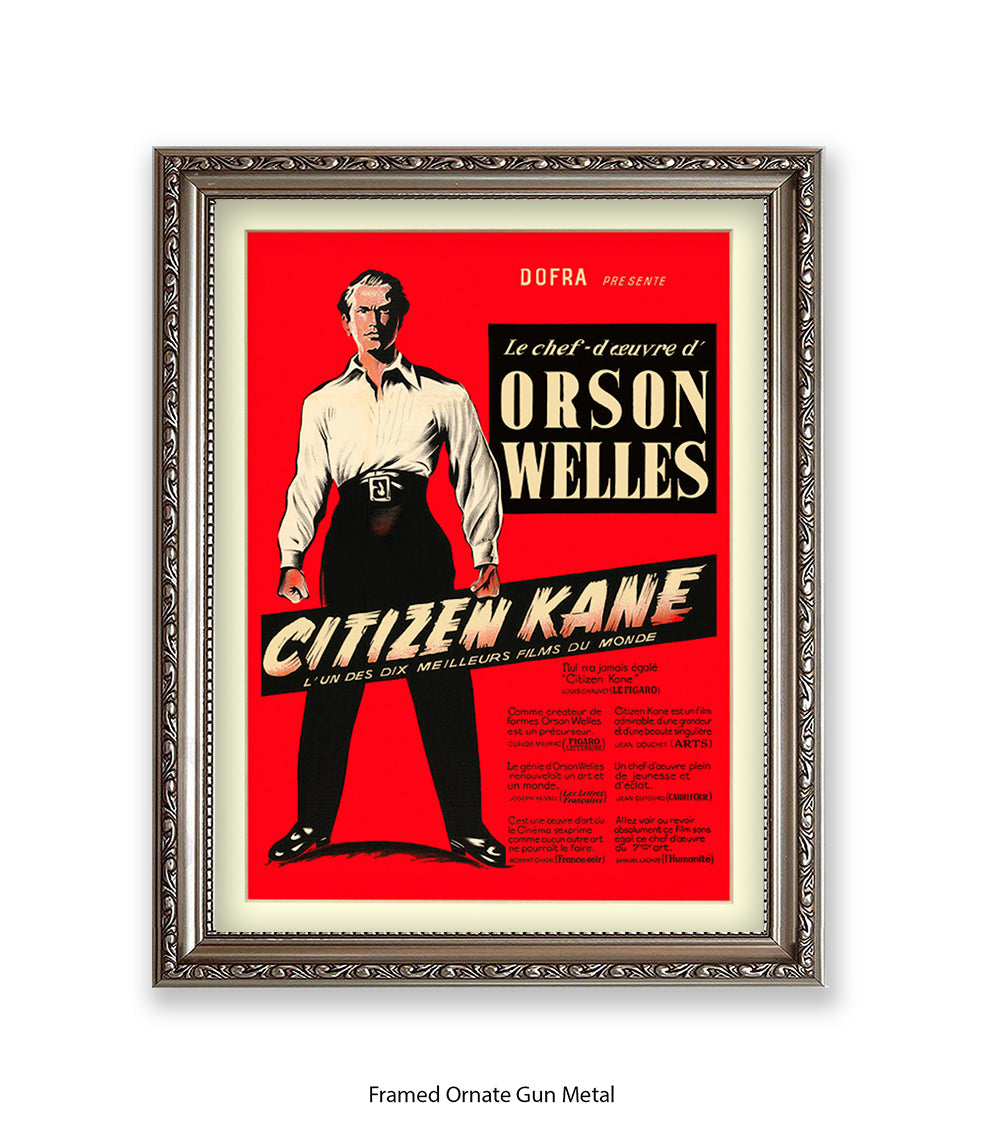 Citizen Kane French Art Print