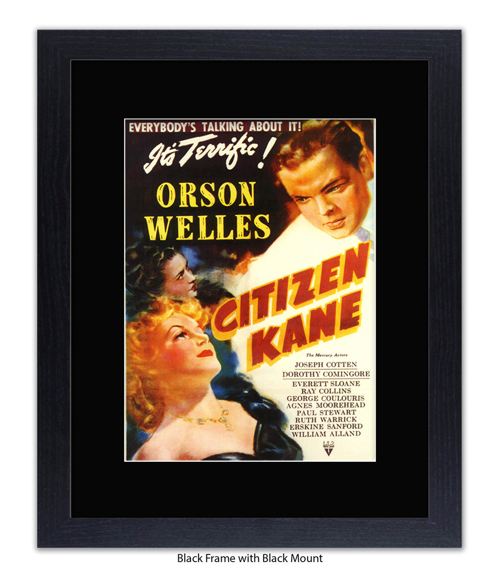 Citizen Kane Everybodys Talking  Art Print