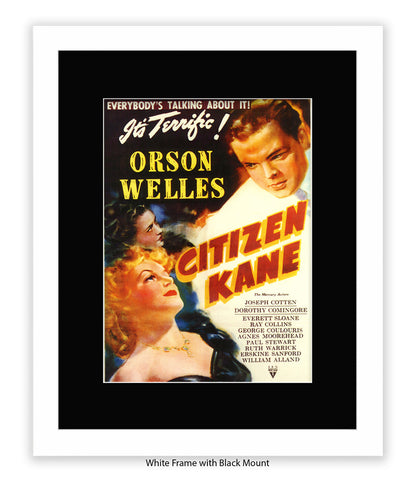 Citizen Kane Everybodys Talking  Art Print