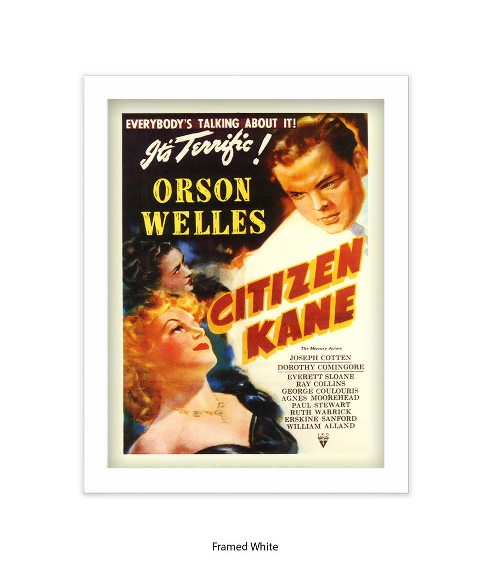 Citizen Kane Everybodys Talking  Art Print