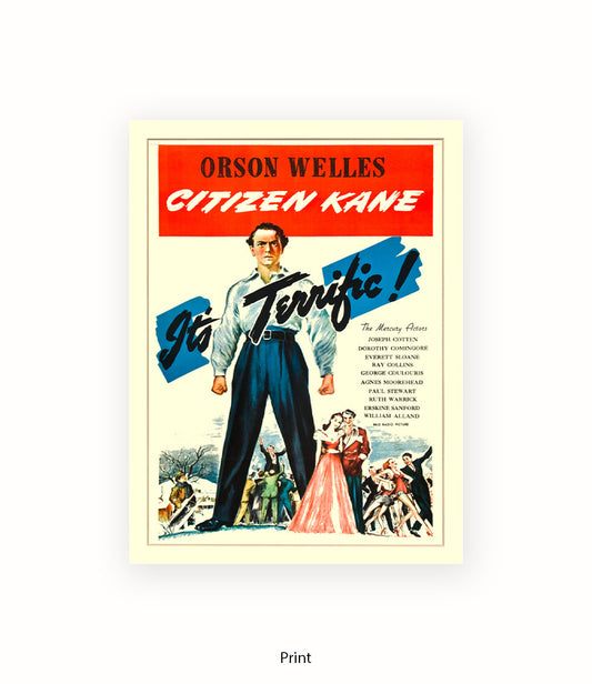 Citizen Kane Its Terrific Art Print