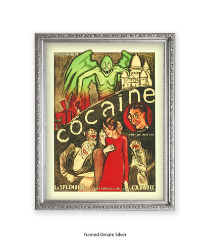Cocaine French Art Print