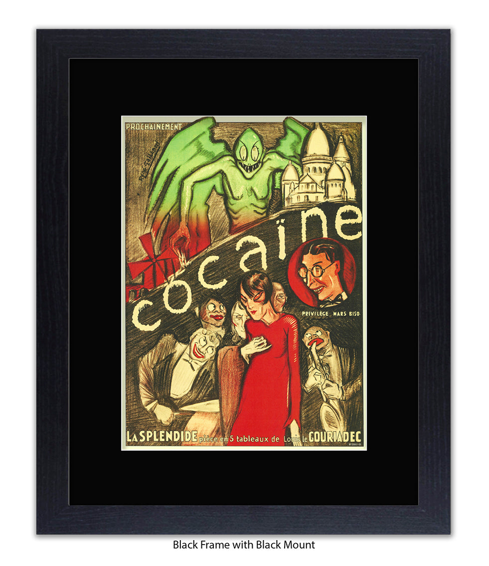 Cocaine French Art Print